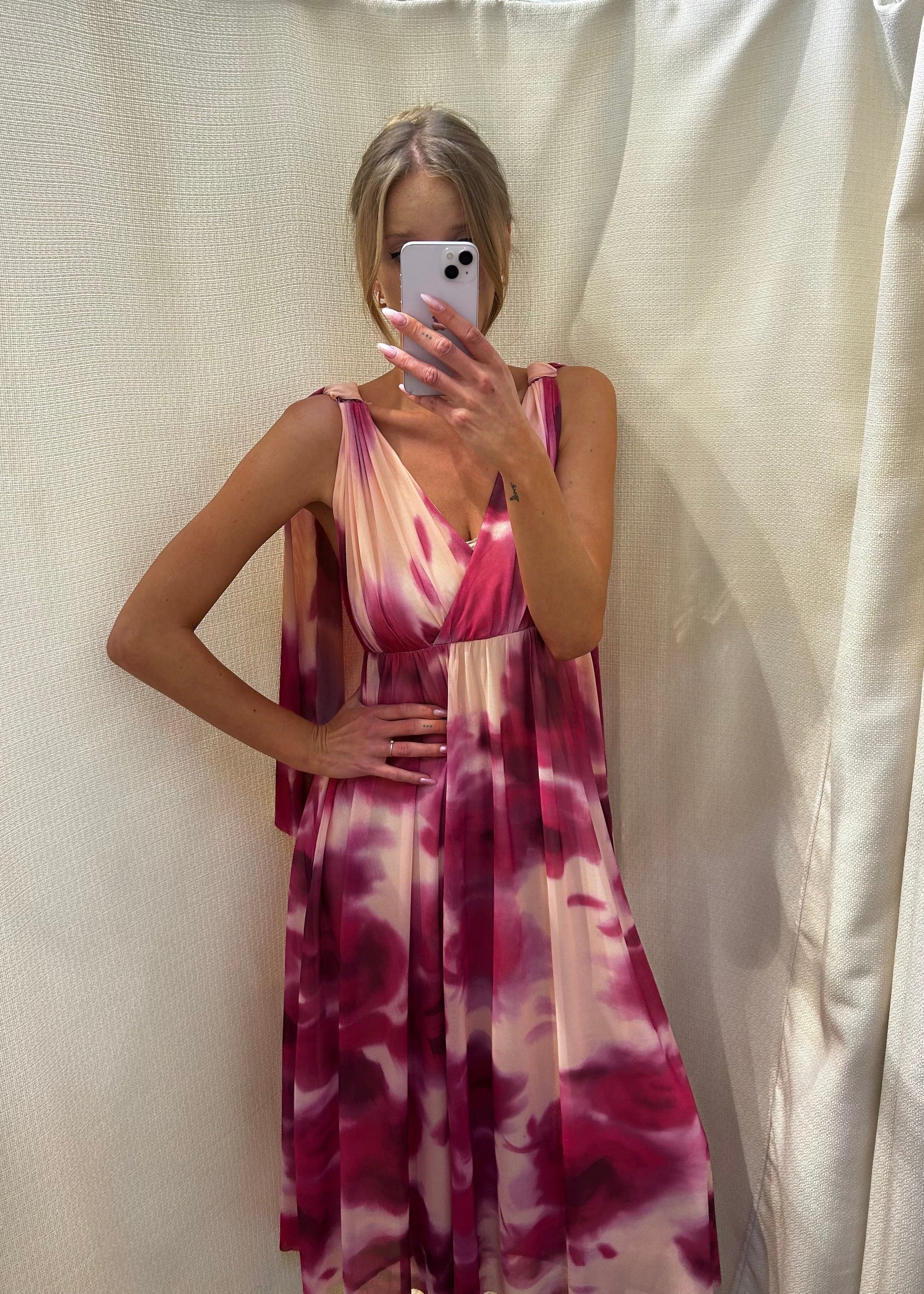 Elegante Vestido Maxi Fluido