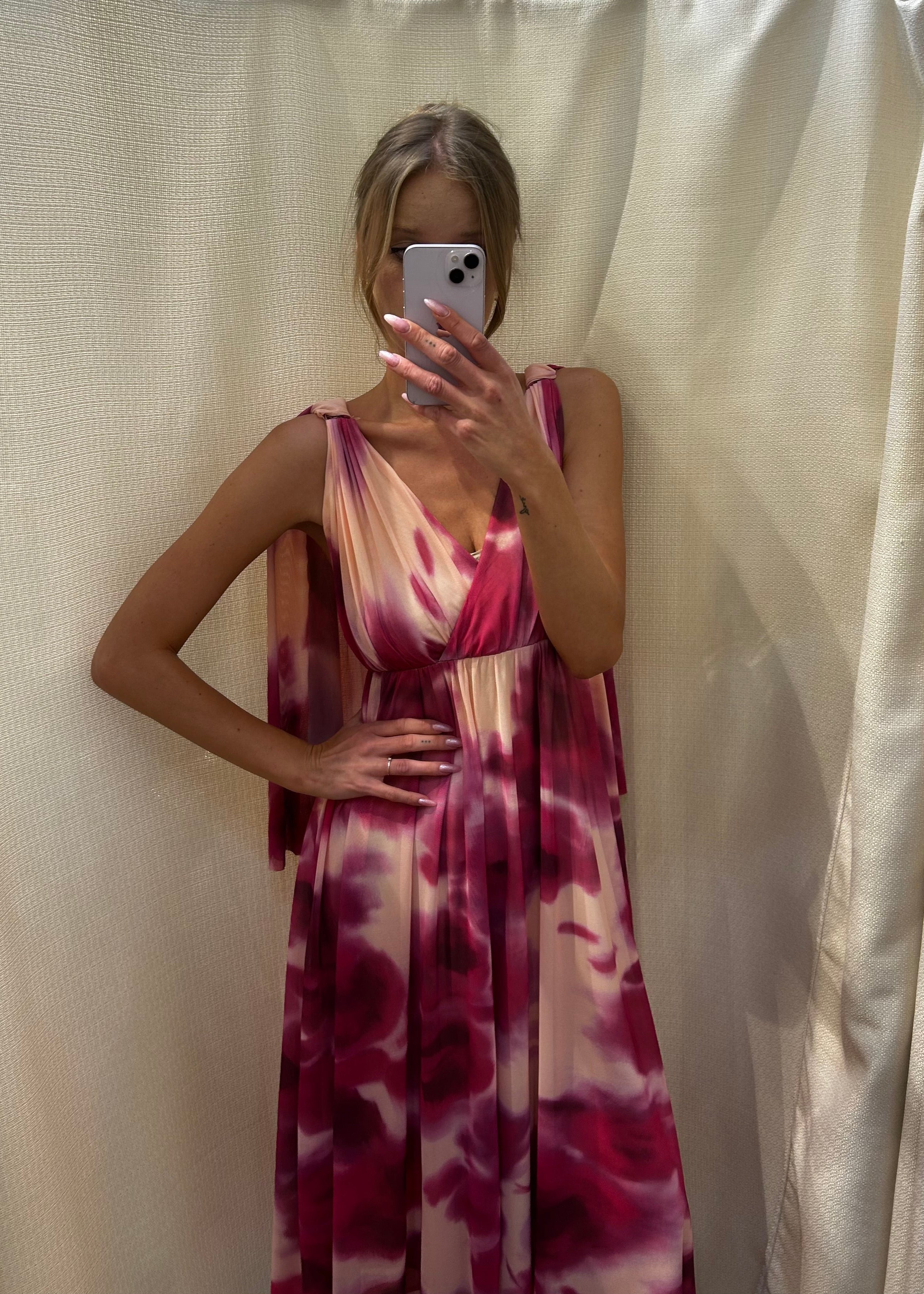Elegante Vestido Maxi Fluido