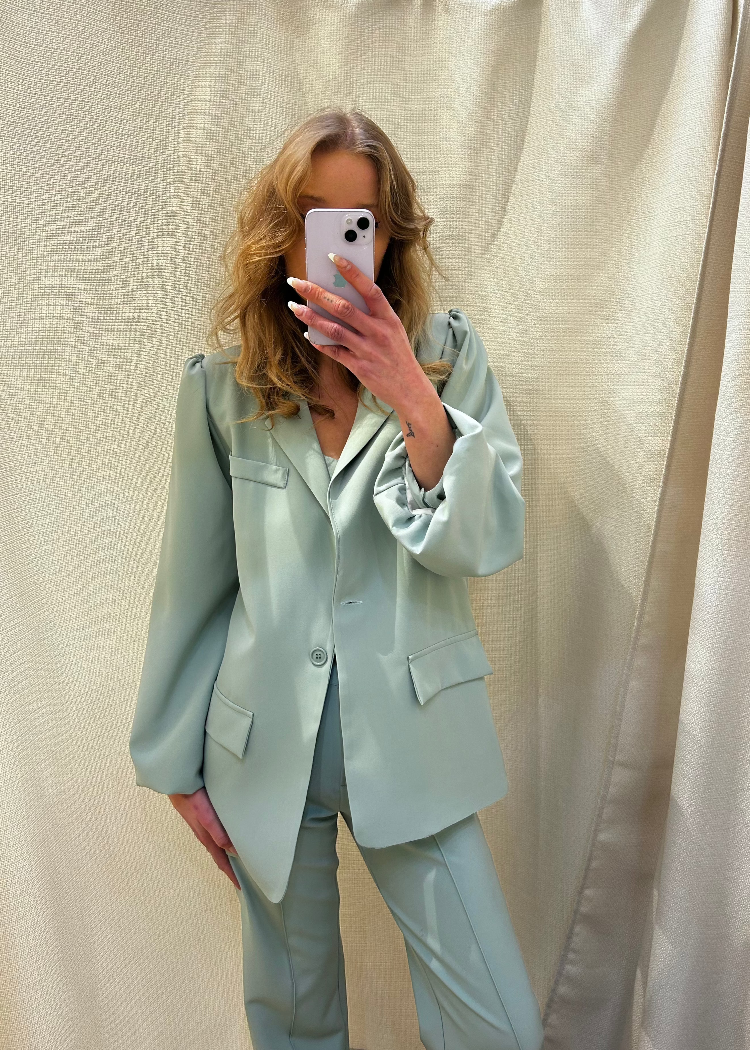 Blazer con Cinturón