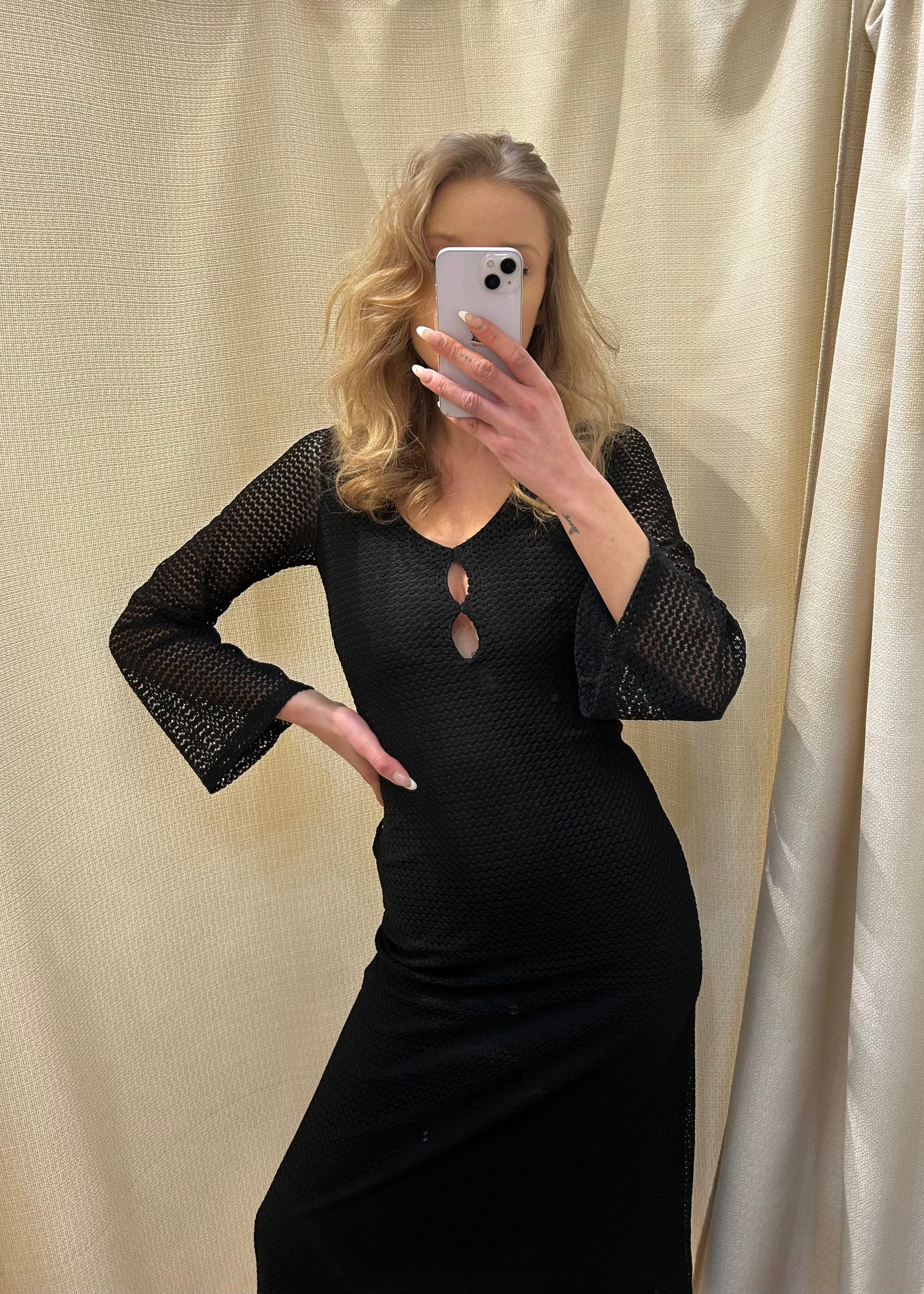 Vestido Maxi de Ganchillo