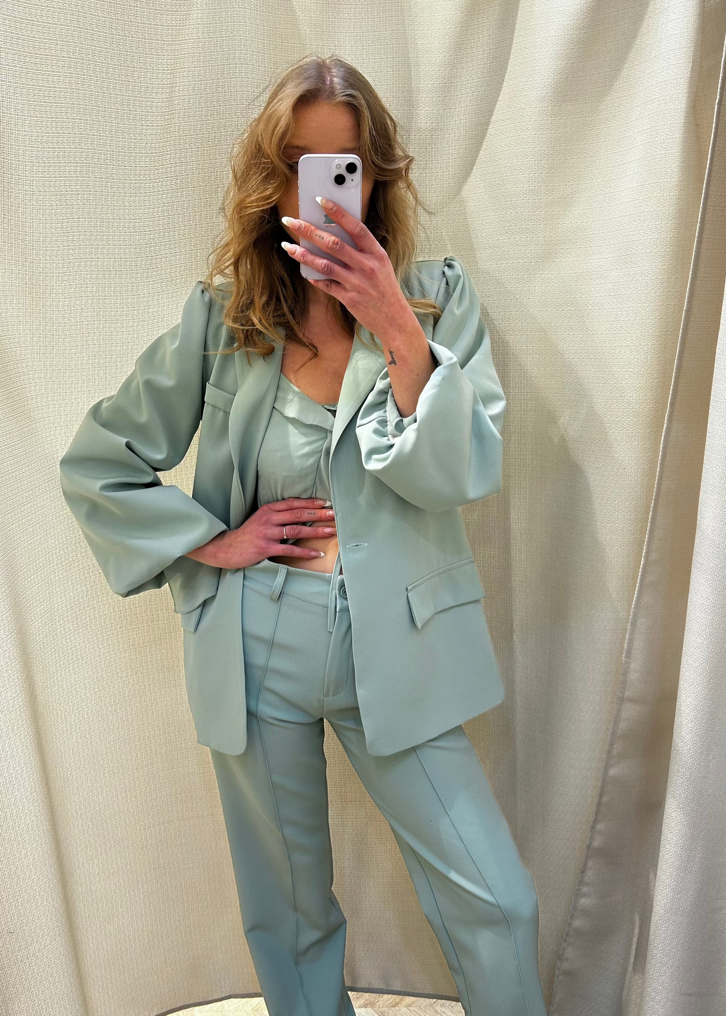 Blazer con Cinturón